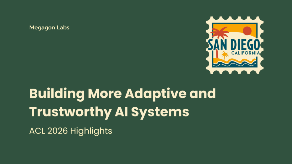 ACL 2026: Building More Adaptive and Trustworthy AI Systems